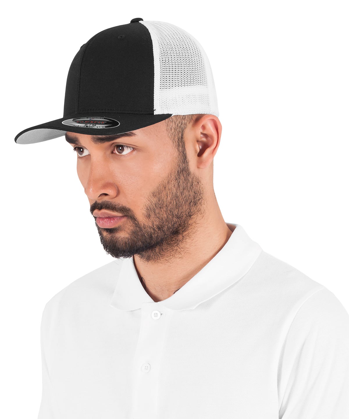 Flexfit by Yupoong YP232 Flexfit Trucker Mesh 2-Tone (6511t)