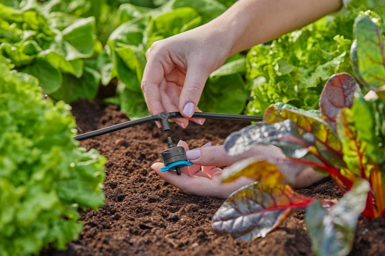 Gardena T-Joint 3/16" with Thread