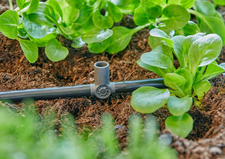 Gardena T-Joint 3/16" with Thread