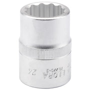 Draper 24mm 3/4" Square Drive Elora Bi-Hexagon Socket