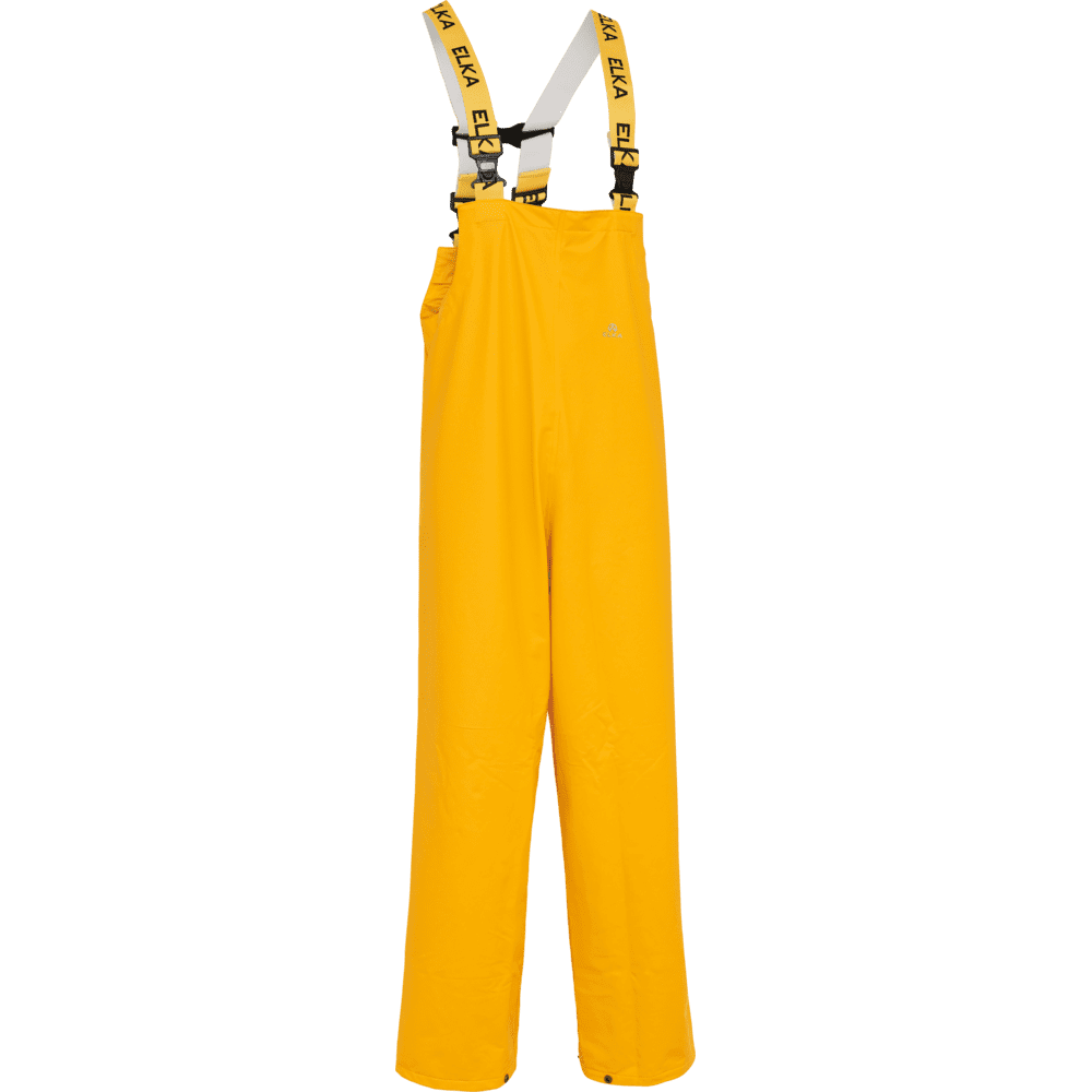 ELKA Dry Zone PU Bib & Brace 029900ELKA Dry Zone PU Bib & Brace 029900 #colour_yellow