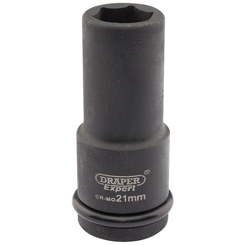 Draper Expert 21mm 3/4" Square Drive HI-TORQ® 6 Point Deep Impact Socket