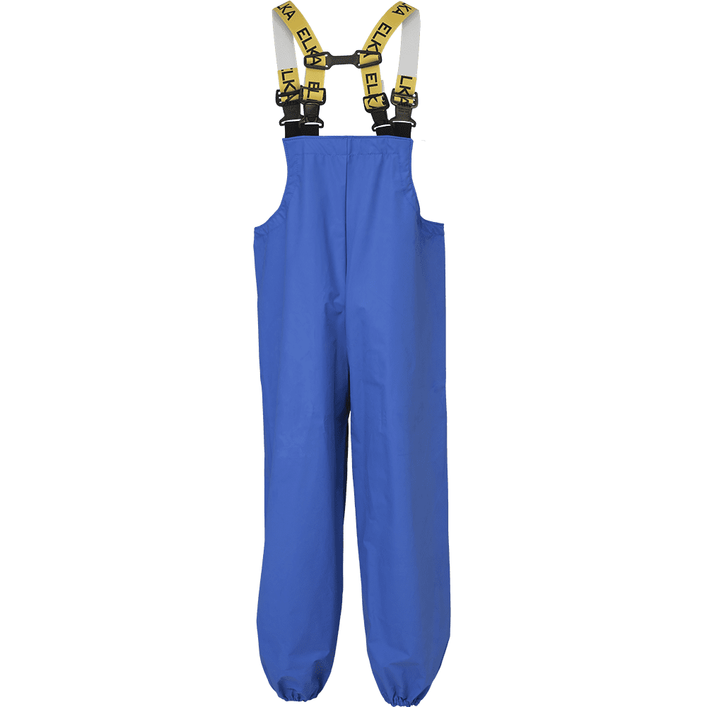 ELKA PRO Bib & Brace With Pockets For Knee Pads 079904 #colour_cobalt