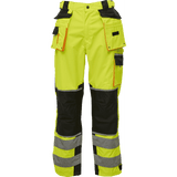 ELKA Visible Xtreme Waist Trousers 082404R #colour_hi-vis-yell-black