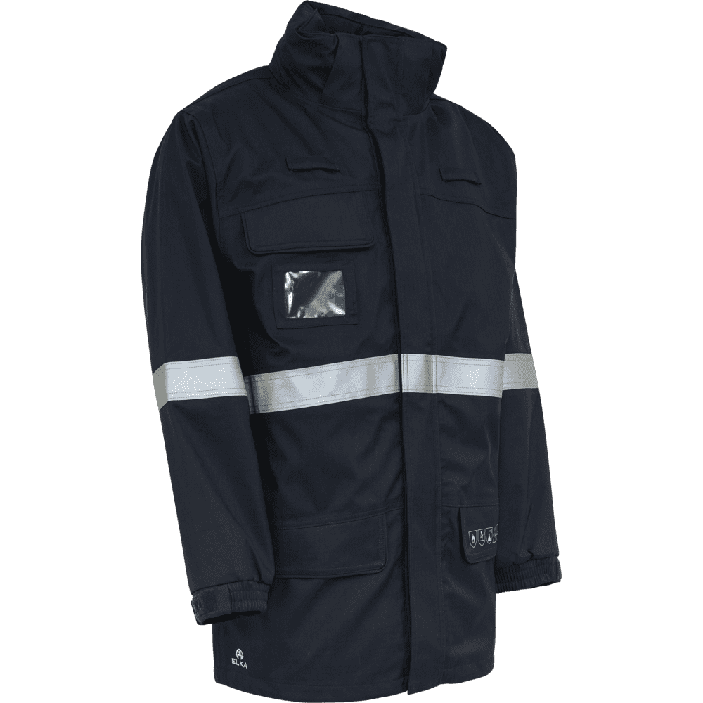 ELKA Securetech Multinorm Electric Arc Jacket 086060 #colour_navy