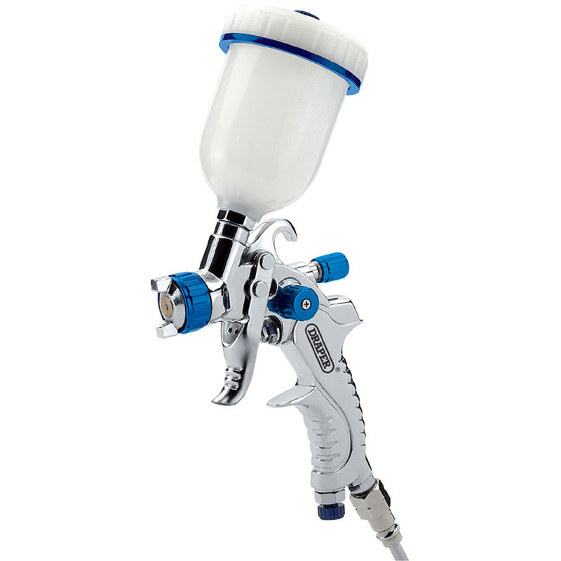 Draper Tools 100ml Gravity Feed HVLP Air Spray Gun