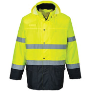 Portwest Hi-Vis Contrast Rain Lite Traffic Jacket