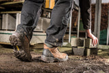 Buckbootz BSH002BR Safety Lace Boots