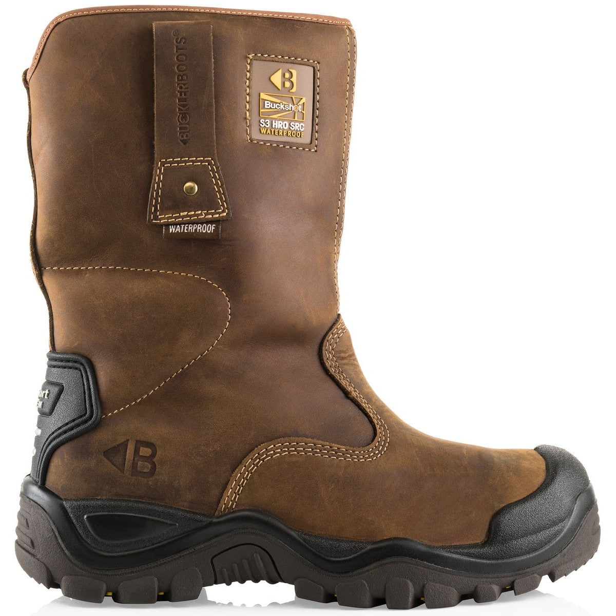 Traders Rigger Boot Buckbootz BSH010BR Safety Rigger Boots – GS Workwear