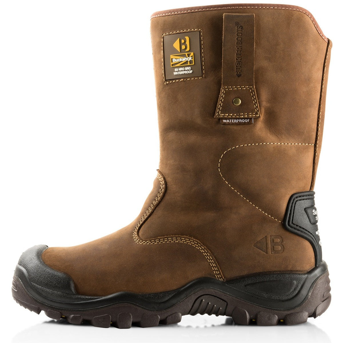 Traders Rigger Boot Buckbootz BSH010BR Safety Rigger Boots – GS Workwear