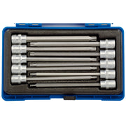 Draper 3/8" Sq. Dr. 150mm Long Draper TX-STAR® Socket Bit Set (10 Piece)