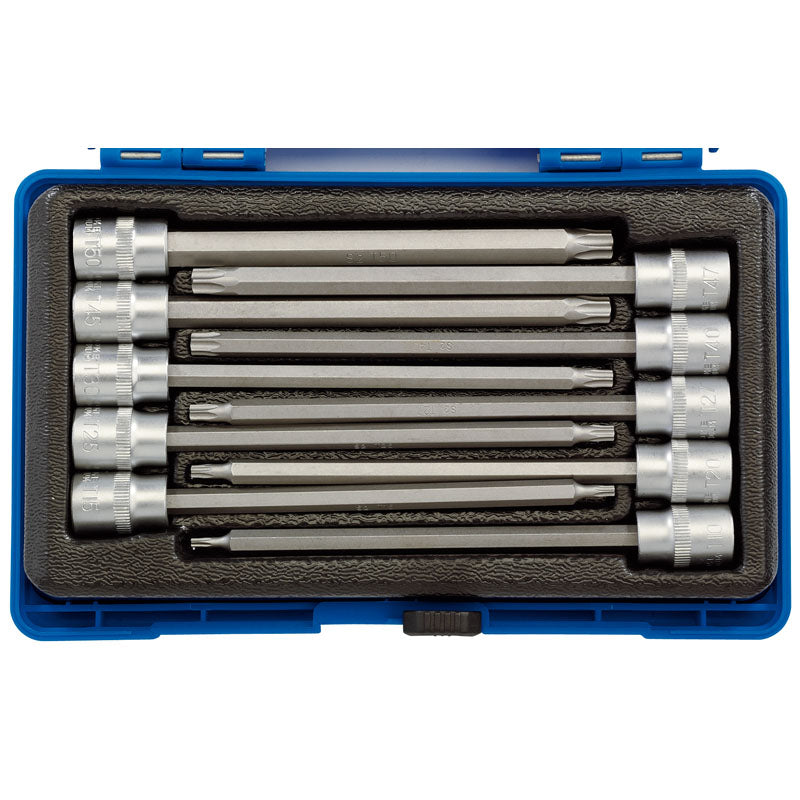 Draper 3/8" Sq. Dr. 150mm Long Draper TX-STAR® Socket Bit Set (10 Piece)