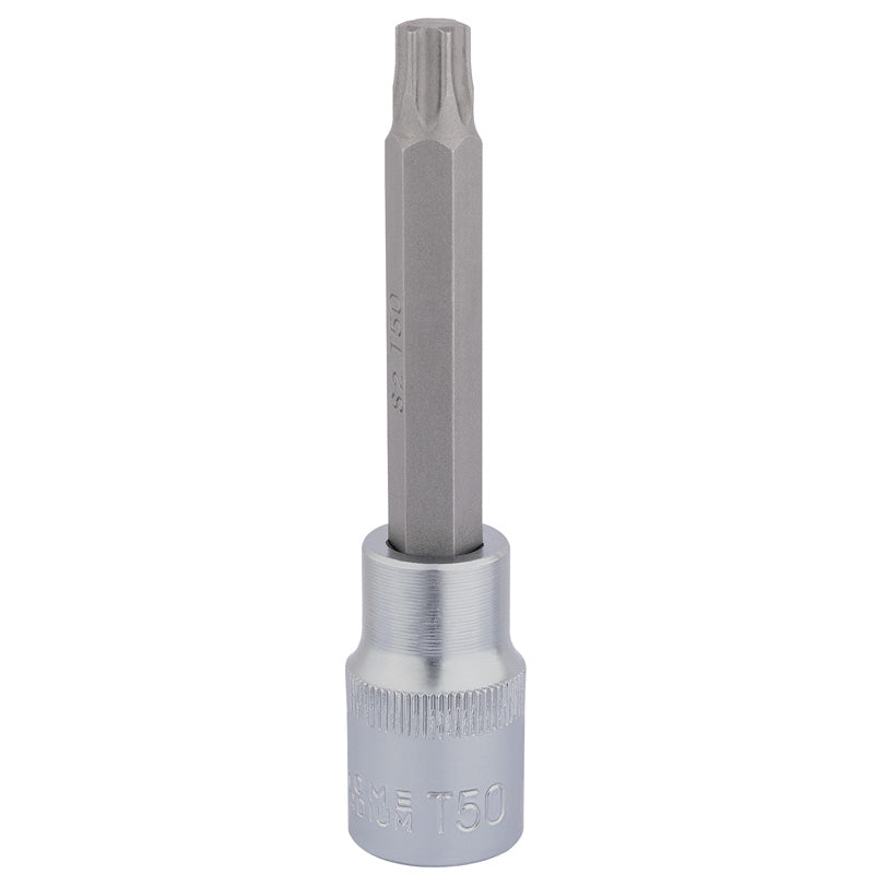 Draper T50 x 100mm 1/2" Square Drive Draper TX-STAR® Socket Bit