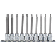 Draper 3/8" Sq. Dr. Draper TX-STAR® Security Socket Bit Set (10 Piece)