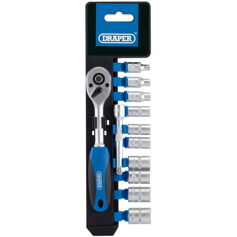 Draper 1/4" Sq. Dr. Metric Socket Set (12 Piece)