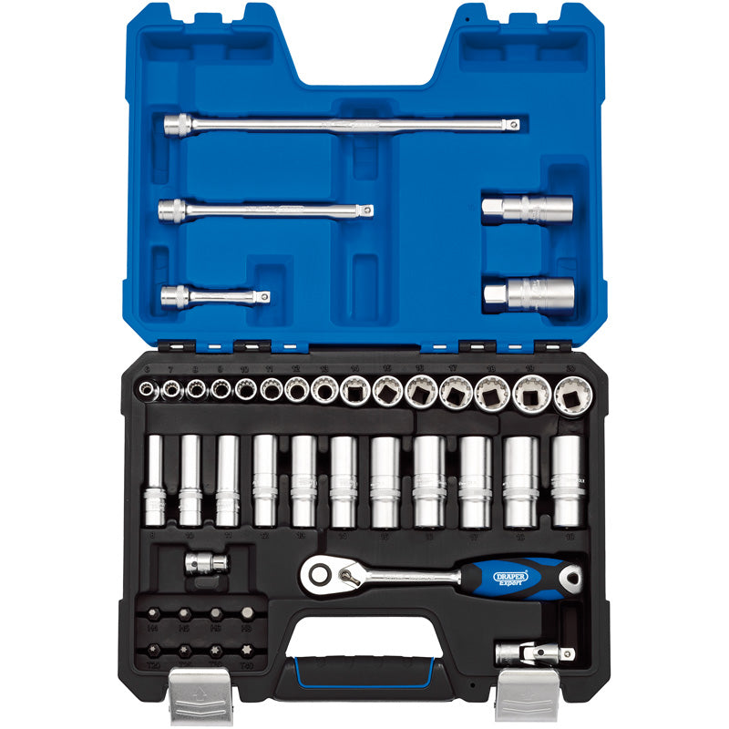 Draper 3/8" Sq. Dr. Metric Socket Set (42 Piece)