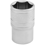 Draper 1/2" Square Drive 6 Point Imperial Socket (11/16")