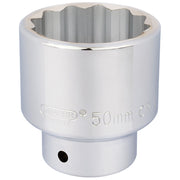 Draper 3/4" Square Drive 12 Point Socket (50mm)