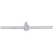 Draper 1/2" Square Drive Satin Chrome Sliding T Bar