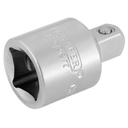 Draper 3/8"(F) x 1/4"(M) Socket Converter