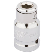Draper 1/2" Square Drive x 5/16" Hexagon Screwdriver Bit Holding Socket