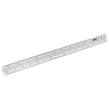 Draper Tools Aluminium Triangle Scale Rule (300mm)