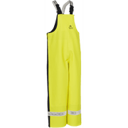 ELKA Unlimited Bib & Brace With High Waist 177308 #colour_hi-vis-yell-navy