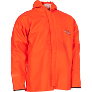 ELKA Fishing Xtreme Jacket With Elasticated Wind Catch 179806FX #colour_hi-vis-orange