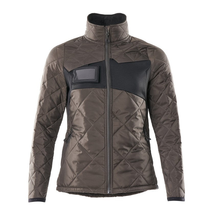 Mascot Accelerate Ladies Thermal Jacket with CLIMascot #colour_dark-anthracite-black