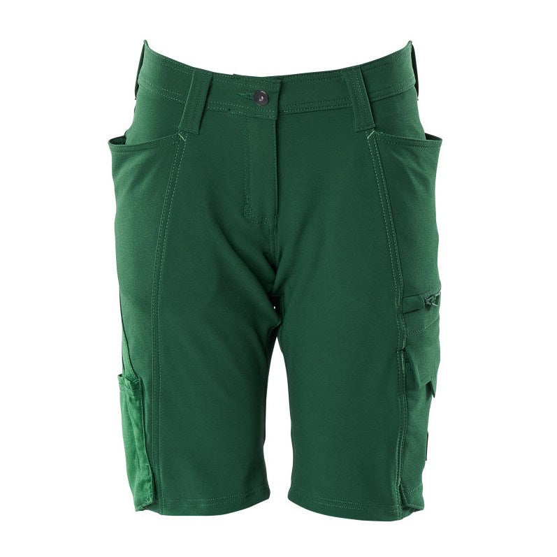 Mascot Accelerate Ladies Diamond Fit Stretch Shorts #colour_green
