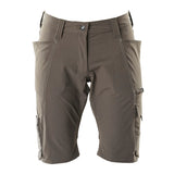 Mascot Accelerate Ladies Diamond Fit Stretch Shorts #colour_dark-anthracite