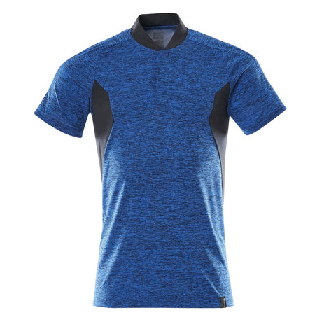 Mascot Accelerate Coolmax Pro Modern Fit Polo Shirt #colour_azure-blue-dark-navy