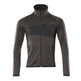 Mascot Accelerate Microfleece Jacket with Zipper #colour_dark-anthracite-black