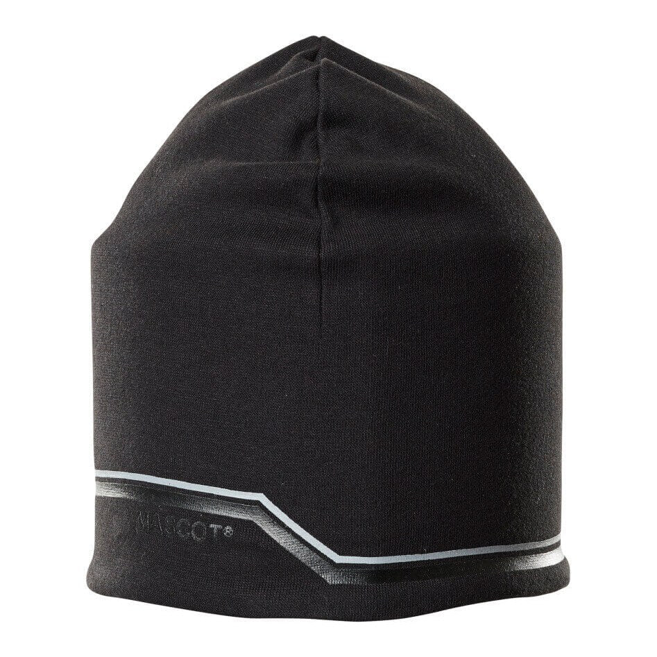 Mascot Complete Knitted Hat #colour_black
