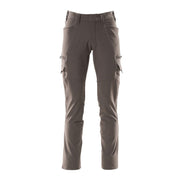 Mascot Accelerate Ultimate Stretch Trousers with Thigh Pockets - Dark Anthracite #colour_dark-anthracite