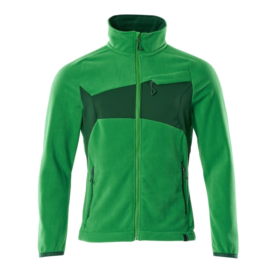 Mascot Accelerate Fleece Jacket with Fleece Jacket #colour_grass-green-green