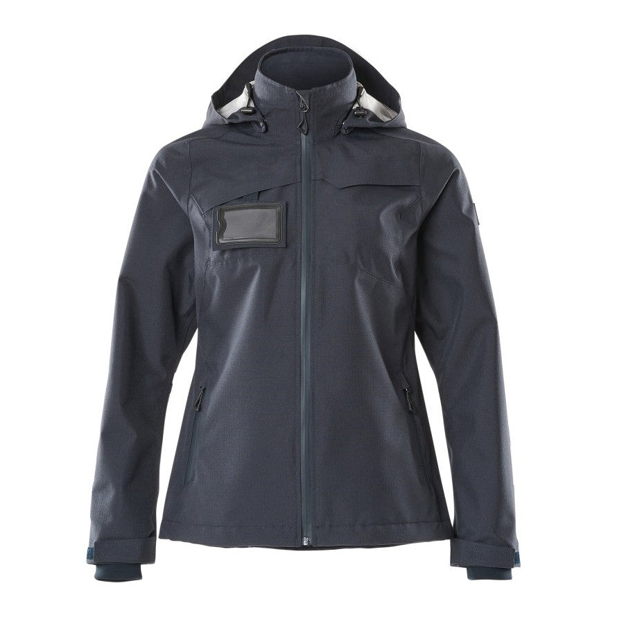 Mascot Accelerate Ladies Waterproof Outer Shell Jacket #colour_dark-navy