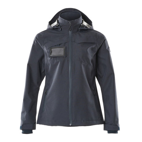 Mascot Accelerate Ladies Waterproof Outer Shell Jacket #colour_dark-navy