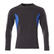 Mascot Accelerate Modern Fit Sweatshirt #colour_dark-navy-azure-blue