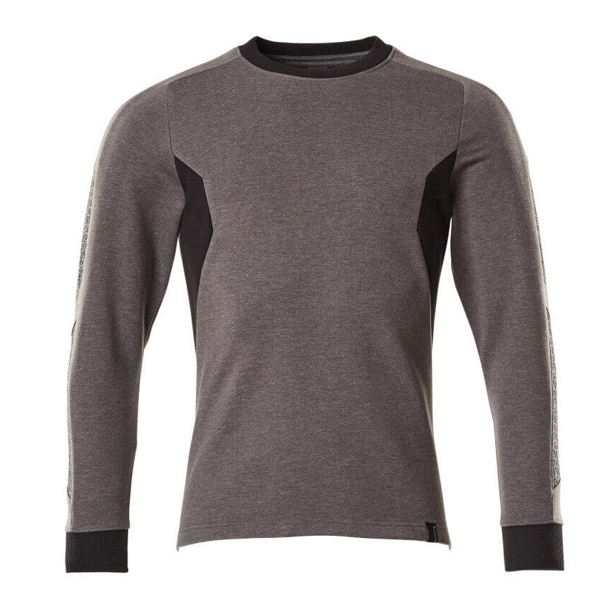 Mascot Accelerate Modern Fit Sweatshirt #colour_dark-anthracite-black