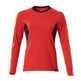 Mascot Accelerate Ladies Long-Sleeved T-Shirt #colour_traffic-red-black