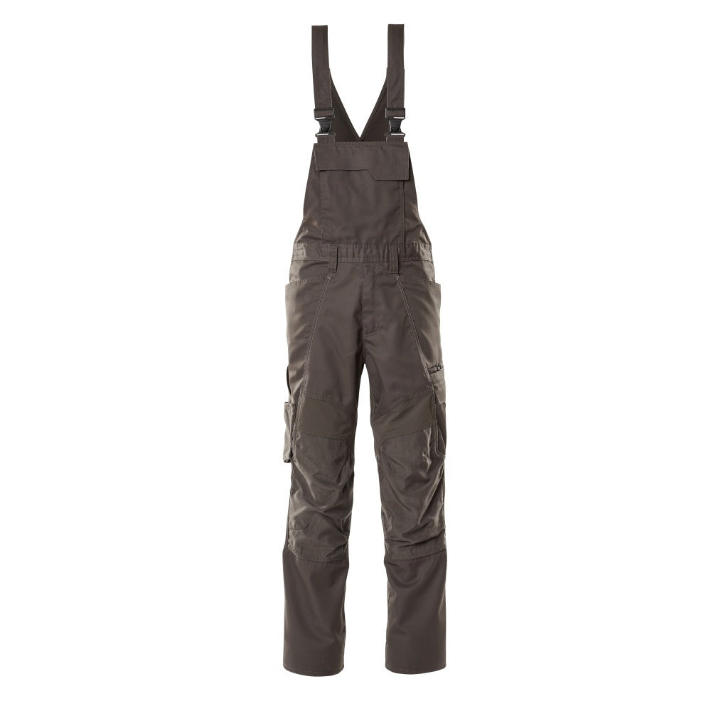 Mascot Accelerate Bib & Brace with Kneepad Pockets - Dark Anthracite #colour_dark-anthracite