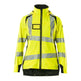 Mascot Accelerate Safe Ladies Lightweight Outer Shell Jacket #colour_hi-vis-yellow-black