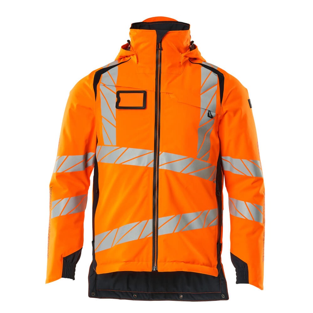Mascot Accelerate Safe Lightweight Winter Jacket with CLIMascot - Hi-Vis Orange/Dark Navy #colour_hi-vis-orange-dark-navyMascot Accelerate Safe Lightweight Winter Jacket with CLIMascot - Hi-Vis Orange/Dark Navy #colour_hi-vis-orange-dark-navy