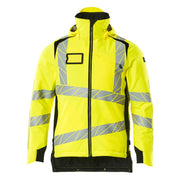 Mascot Accelerate Safe Lightweight Winter Jacket with CLIMascot - Hi-Vis Yellow/Black #colour_hi-vis-yellow-black