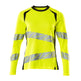 Mascot Accelerate Safe Ladies Fit Long-Sleeved T-shirt #colour_hi-vis-yellow-black