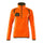 Mascot Accelerate Safe Ladies Half Zip Microfleece #colour_hi-vis-orange-moss-green