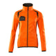 Mascot Accelerate Safe Ladies Microfleece Jacket with Zipper #colour_hi-vis-orange-dark-anthracite