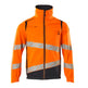 Mascot Accelerate Safe Work Jacket with Stretch Zones #colour_hi-vis-orange-dark-navy