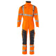 Mascot Accelerate Safe Boilersuit with Kneepad Pockets #colour_hi-vis-orange-dark-navy